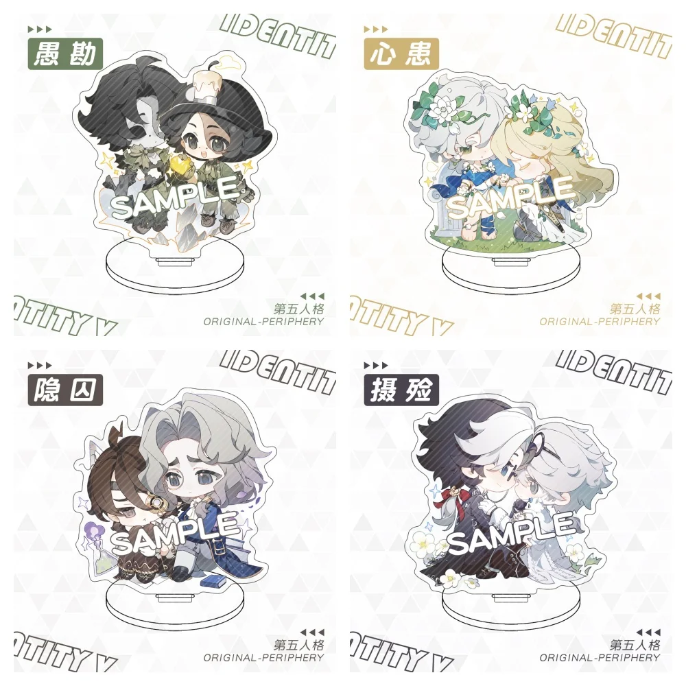 Identity Ⅴ Anime Figures Norton Campbell Emil New Style Acrylic Stands Character Alva Lorenz Q Version Model Fans Birthday Gift