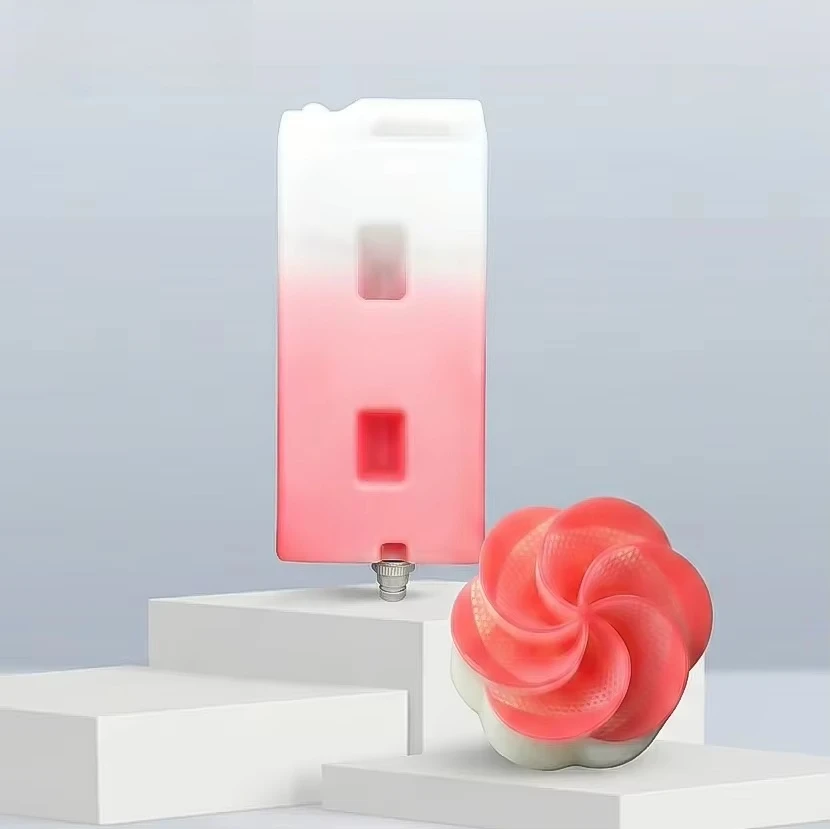 1kg Red High Wax Castable Photosensitive Resin Jewelry Model 3D Printing Casting Raw Material