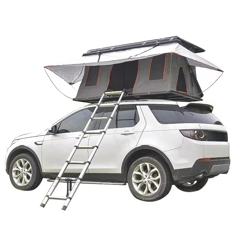 Daktent Hard Shell Roof Top Tent for SUV Double Layer Four-Season Polyester Cotton Canvas Quick Automatic Opening Aluminum Alloy