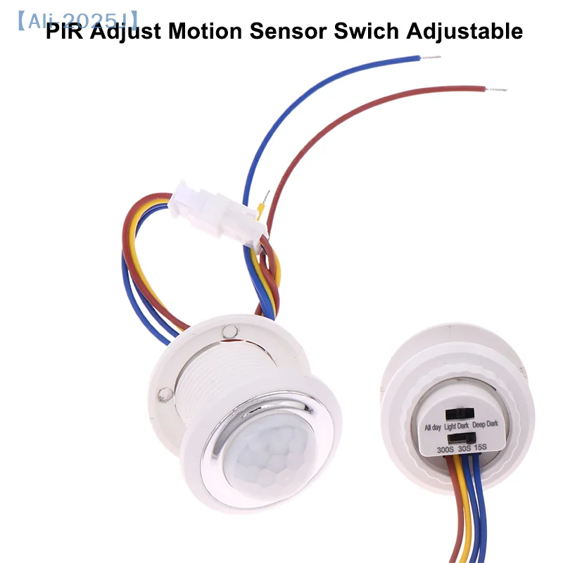 

DC5V 12V 24V RIR датчик движения переключатель регулировка инфракрасного переключателя движения тела активированный детектор задержка времени освещение для дома