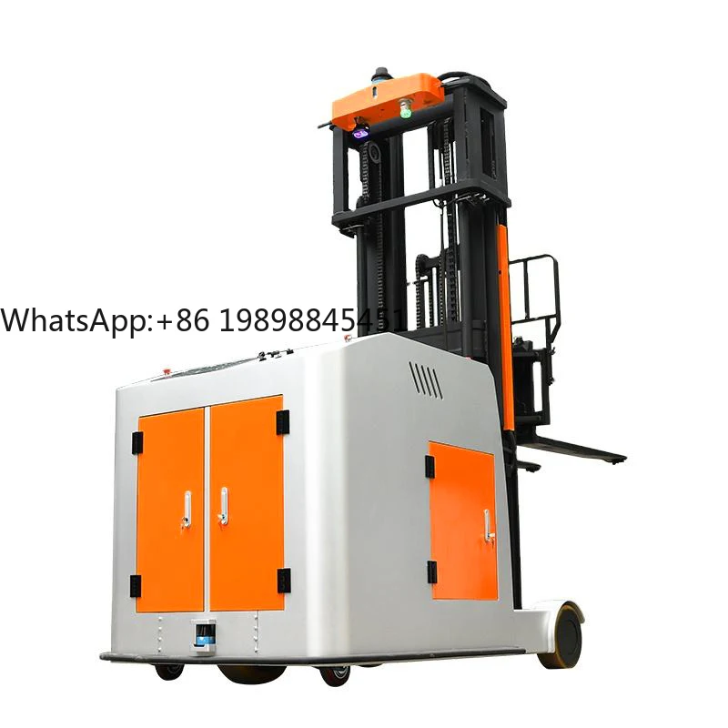 Unmanned Forklift Agv Robot Equipment Automatic Material Handling Truck Loading Unloading Goods Inbound and Outbound Stacker
