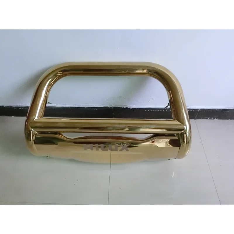 Dongsui 4x4 Bull Bar Automotive Parts Stainless Steel U-Shaped Nudge Bull Bar for Toyota Hilux Vigo and Ford Ranger