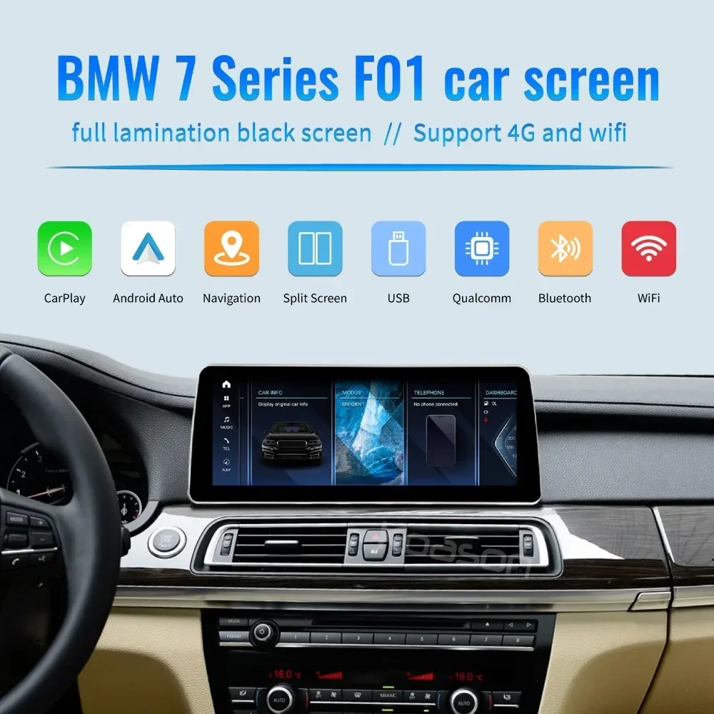 Koason Android Auto Touch Screen For BMW 7 Series F01 F02 Multimedia Center Car Video Player Intelligent All-In-One CarPlay GPS