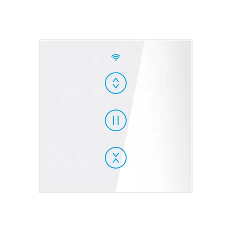 EU UK  WiFi Roller Shutter Blinds Wall Switch Support   Home WiFi Controlled Curtain Switch Smart Curtain Switch