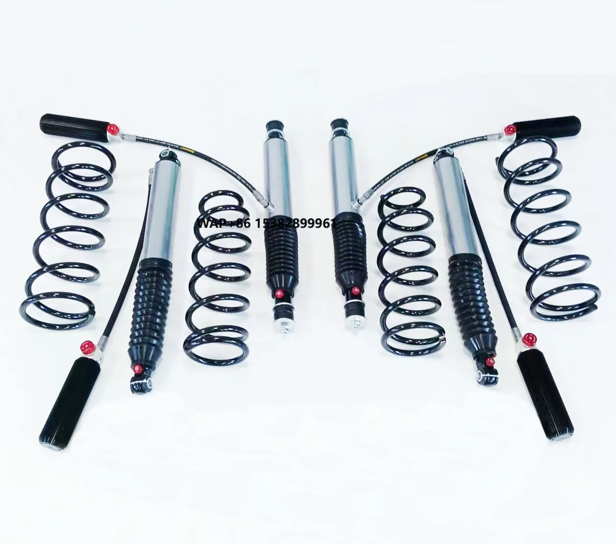 

Suspension Kit Adjustable Compression Rebound Front Rear 4x4 Refit Accessories for Y60/Y61