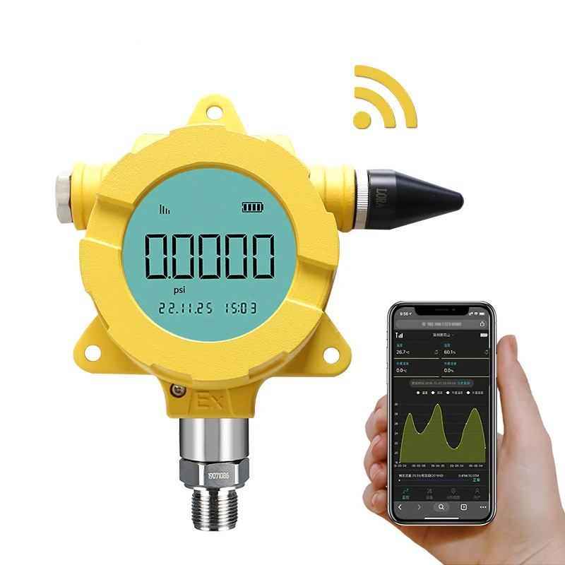 Holykell wireless hydraulic pressure transducer sensor 4-20ma transmitter