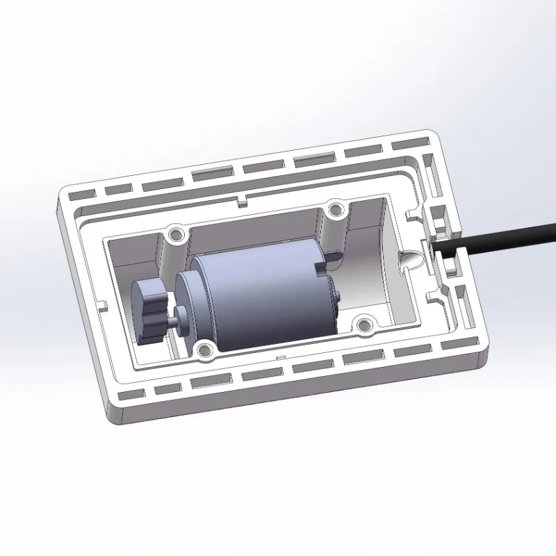 2430 USB multi-mode double vibration head massage motor seat cushion pillow vibration motor flat bottom model