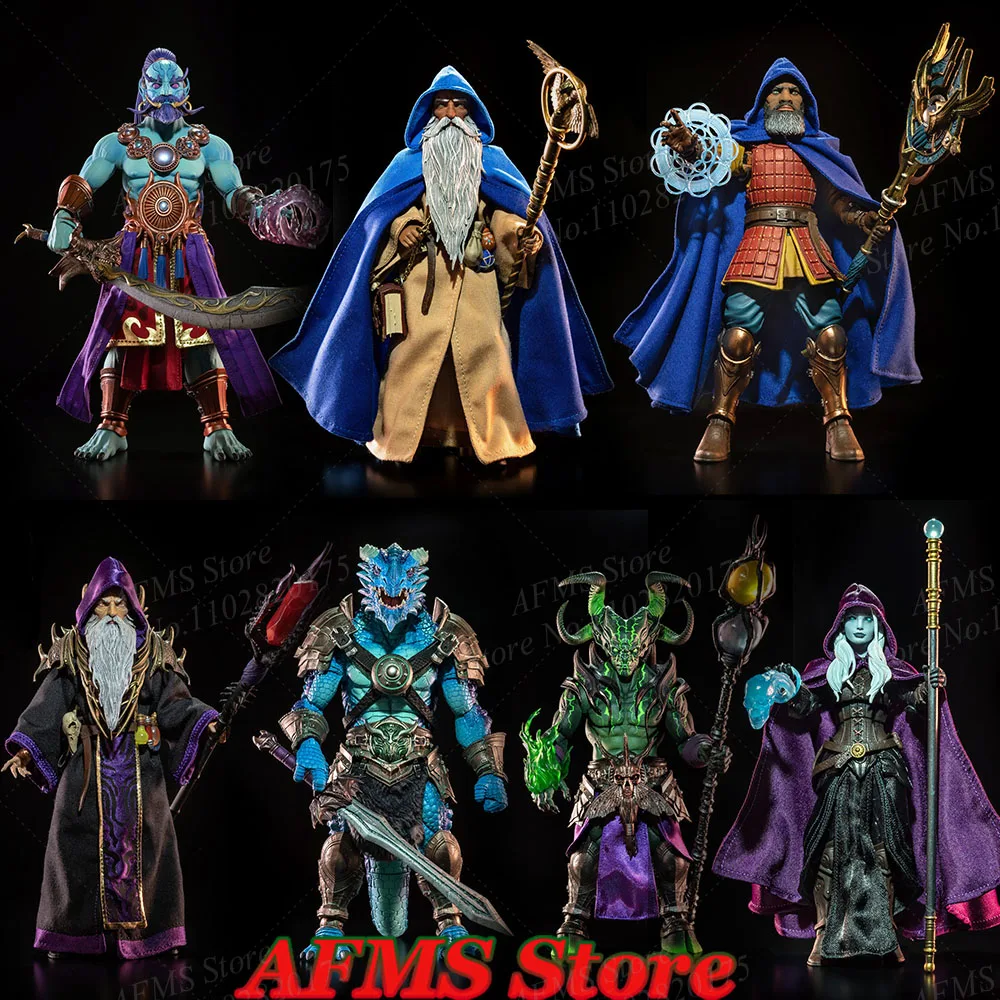 

Four Horsemen Studio Mythic Legions 1/12 Scale Collectible Figure Thraice Arrizak Kalizirr Azahazzar Samir Zende Deer Horn Orcs