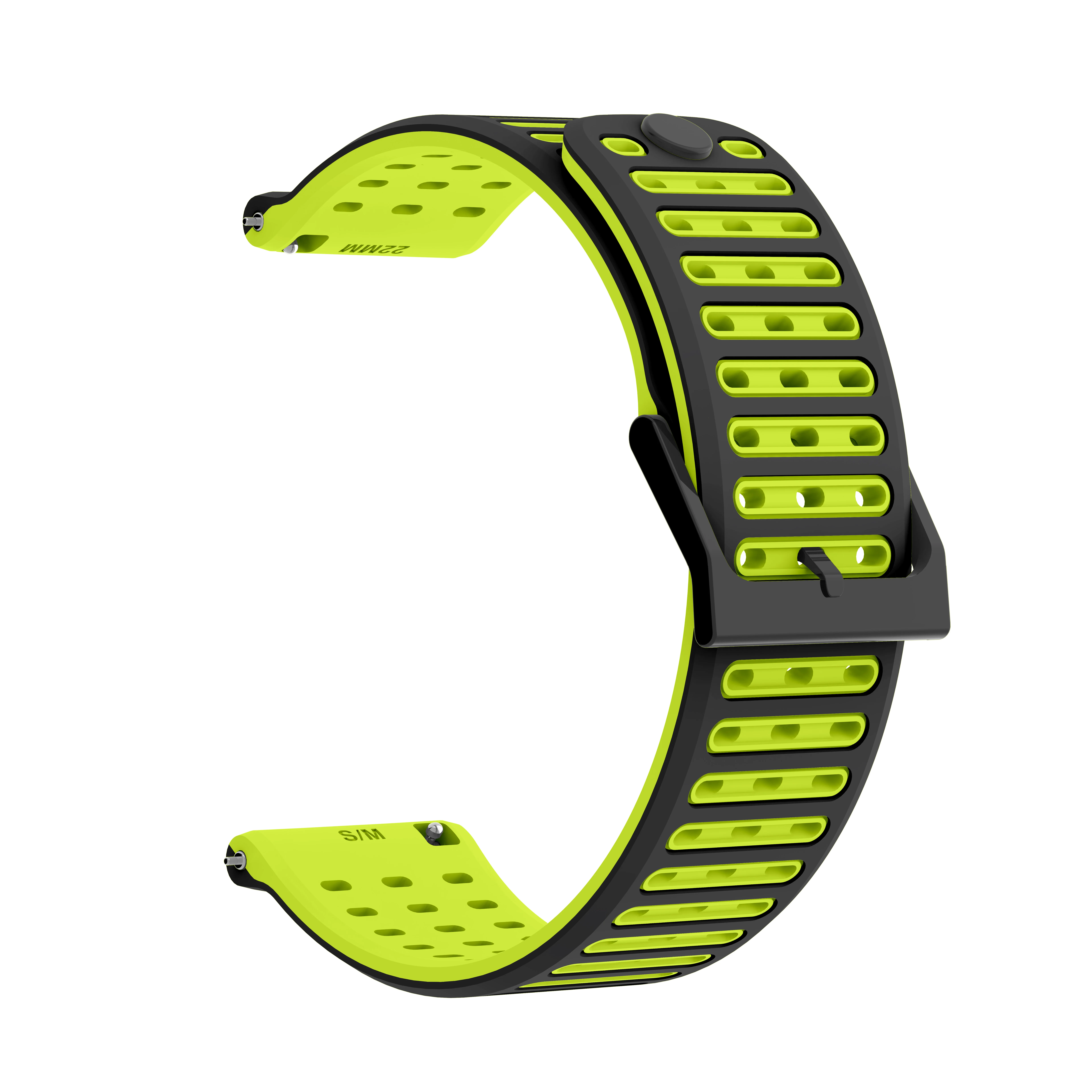 Strap For Huawei GT 6 5 4 46mm GT6 GT5 22mm Two-Tone Silicone Watchband For Huawei Watch 3 Pro / Ultimate 2 Band Bracelet