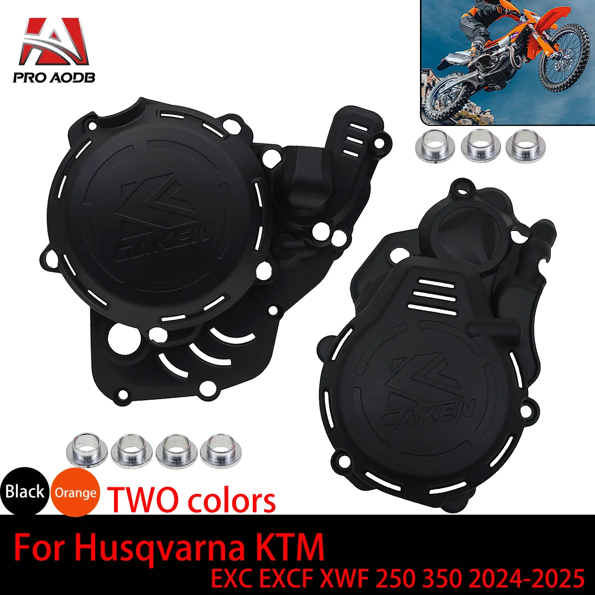 

For KTM 2024 2025 EXC-F250350 XW-F350 For Husqvarna FE250/350 For GASGAS EC250F EC350F Clutch Protector Lgnition Guard Cover