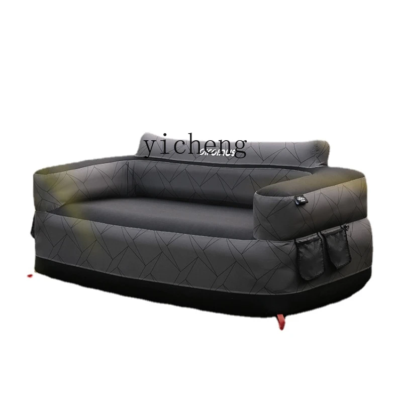 Zc Outdoor Double Automatic Inflatable Sofa Camping Thickened Portable Tent Air Cushion Air Bed