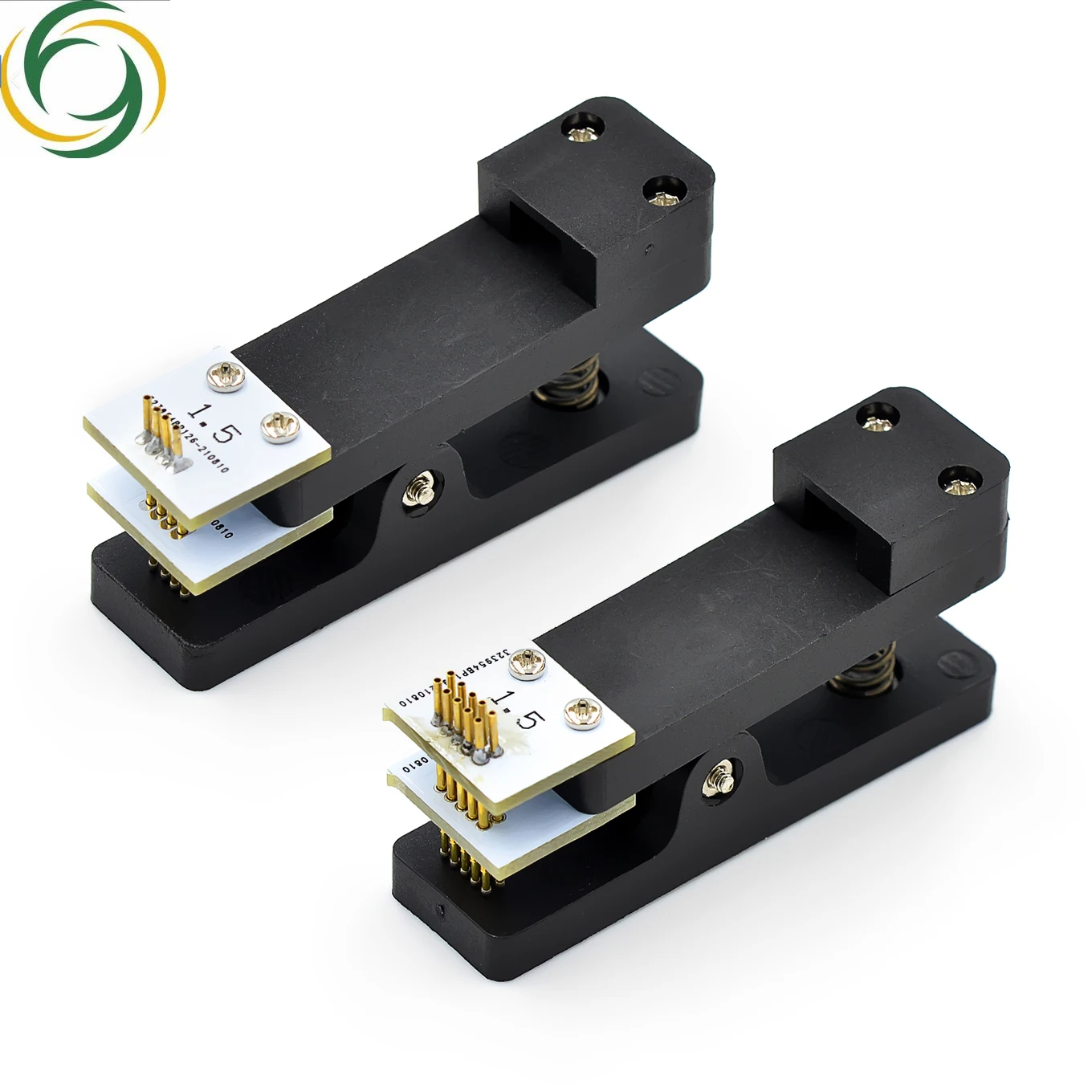 2.54mm spacing Test stand PCB clip Clamp Fixture fixture Probe pogo pin Download Program Burn 3P 4P 5P 6P 7P 8P 9P 10P