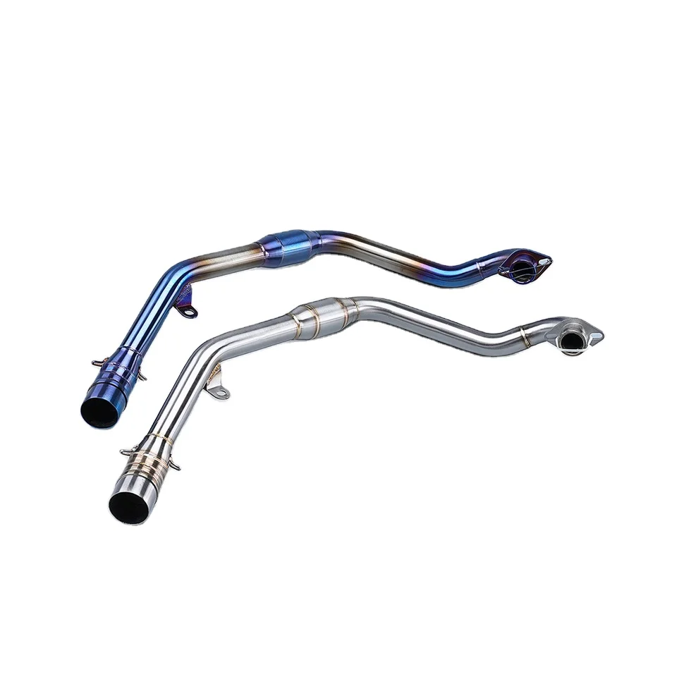 

STLF MSX 125 MSX125 Motorcycle Exhaust System Front Header Link Connect Tube Stainless Steel Muffler Pipe for 2013-2018 Box