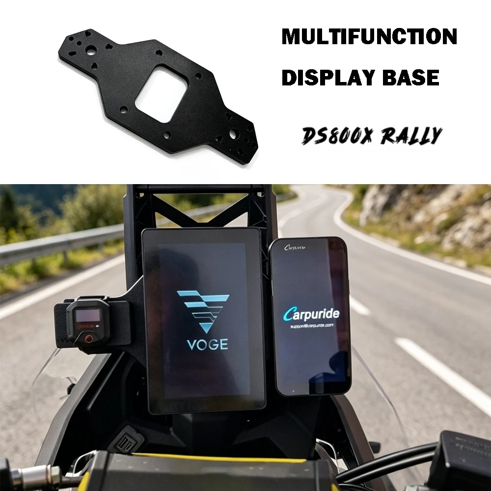For Voge DS800 X 800DSX DSX800 DS800X Rally Navigation Bracket GPS Holder Multifunction Display Base GPS Stabiliser