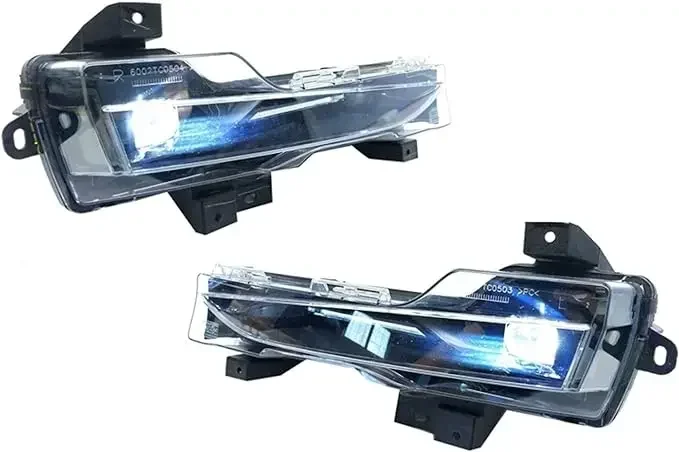 Front Bumper Fog Lights Tesla Model 3 / Y 2017-2023 Asian European version Driving Turn Signal Lamp 1077391-00-C 1077392-00-C