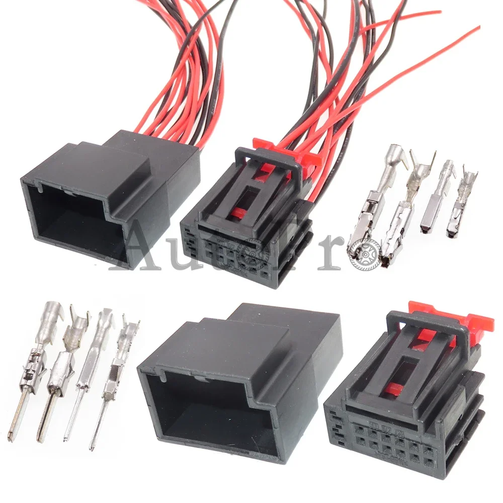 

1 Set 14 Hole AC Assembly Auto Seat Electric Heating Composite Connector 5Q0972726 Car Wiring Harness Socket