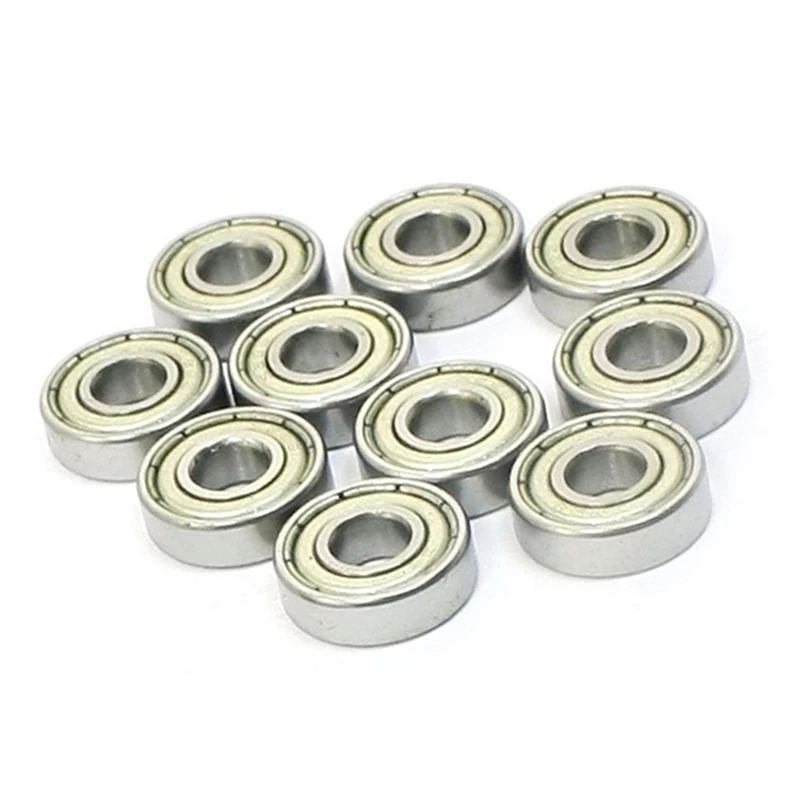 10 Pcs 625ZZ Single Row Deep Groove Radial Ball Bearing 16Mm X 5Mm X 5Mm & 10Pcs 695Z 5Mm X 13Mm X 4Mm