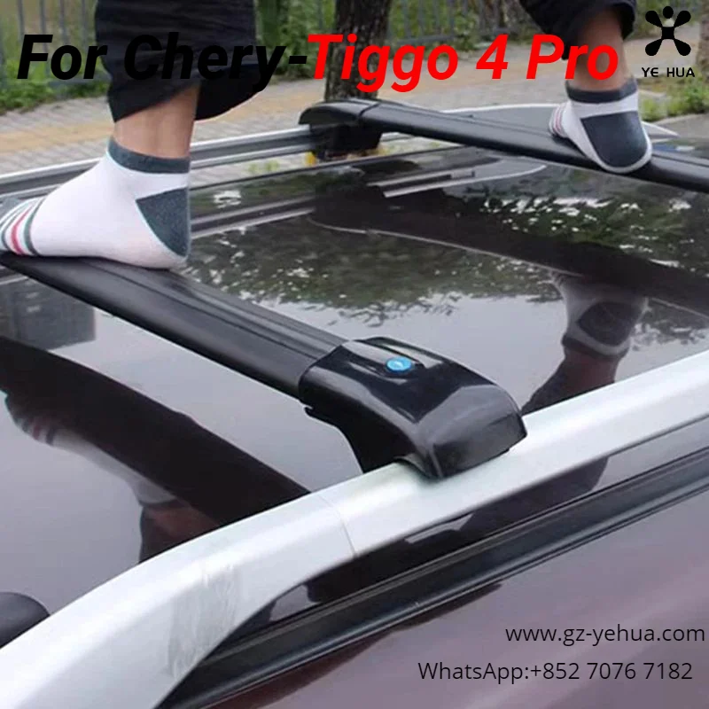 For Chery Tiggo 4 Pro 2020 2023 Luggage Rack Crossbar Roof Luggage Rack Modified Automobiles Parts Accesorios Para Auto Tools