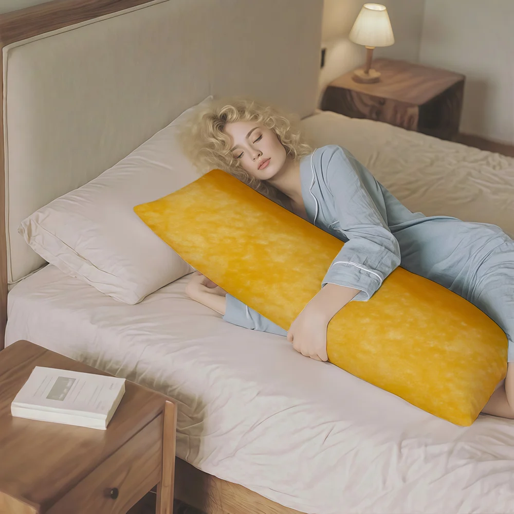 One French Fries cushion cover Body Rectangle Pillow Cover Home Sofa living Room 51x137CM Dakimakura Case