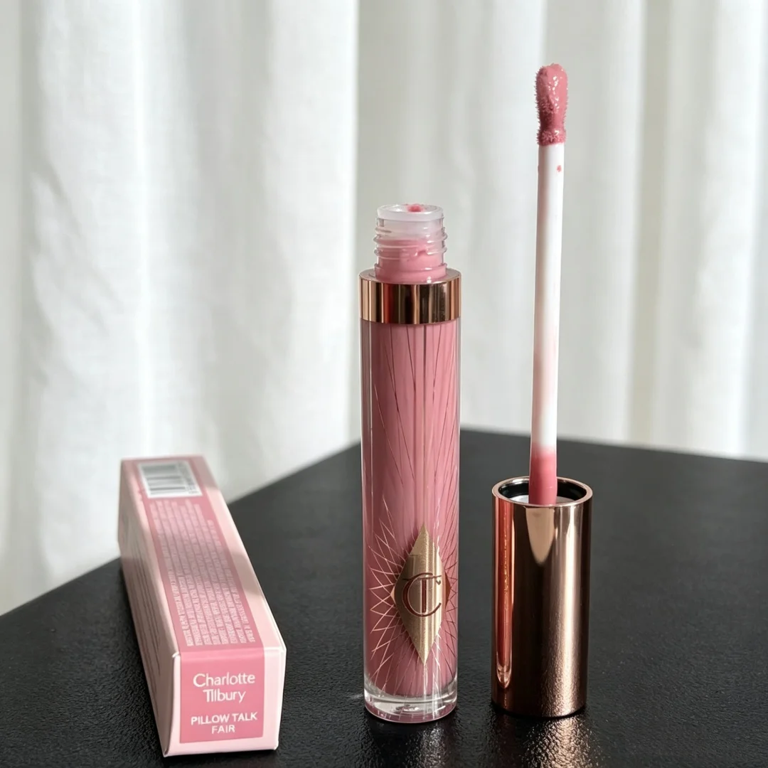 Charlotte Tilbury Complexion Perfector Liquid Radiant&Cushion Foundation Dewy&Lip Gloss Plumping Non Sticky Long Lasting Wear image 3