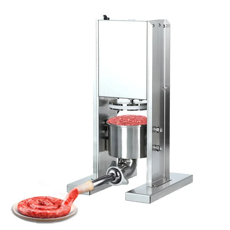 New Foot Operated Stainless Steel Commercial Sausage Stuffer Electric Sausage Stuffer Canteen Sausage Machine