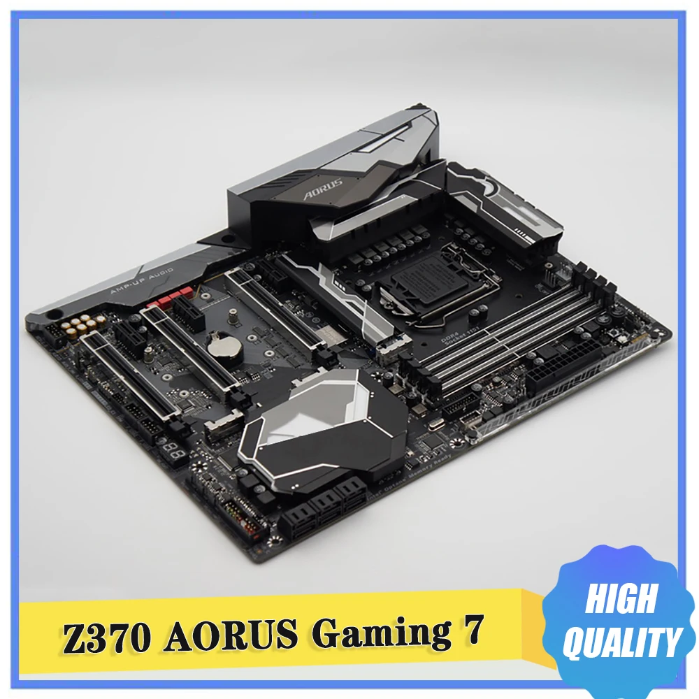 GA Z370 AORUS Gaming 7 For Gigabyte Desktop Motherboard LGA 1151 Z370 64GB PCI-E 3.0 ATX DDR4