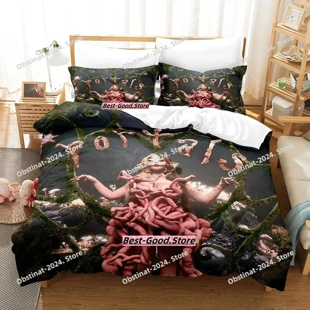 New Hip Hop Melanie Martinez Portals Bedding Set Printed single Comforter Duvet Cover Pillow Case 3 Pieces Sets Kids Adult Size