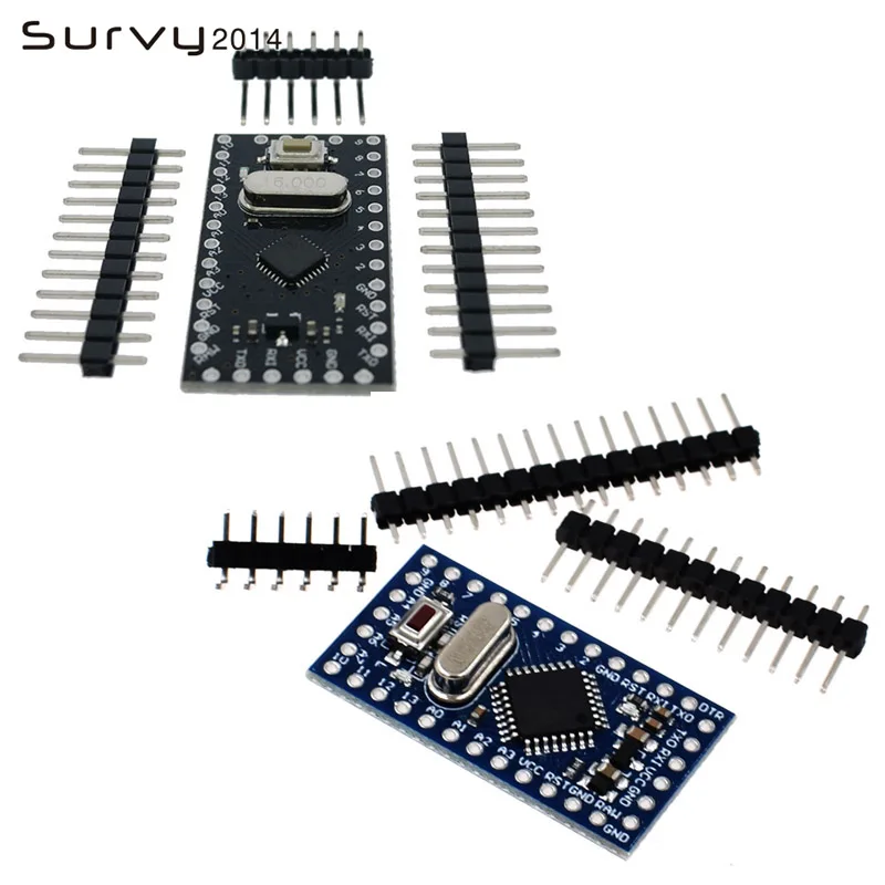 Модуль Pro Mini 168, 5 В, 16 МГц, Atmega168, Atmega168P, 5 В, 16 м для платы микроуправления Arduino Nano