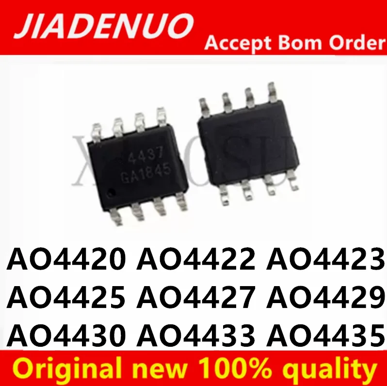 (10piece)100% New AO4420 AO4422 AO4423 AO4425 AO4427 AO4429 AO4430 AO4433 AO4437 AO4435 sop-8 Chipset