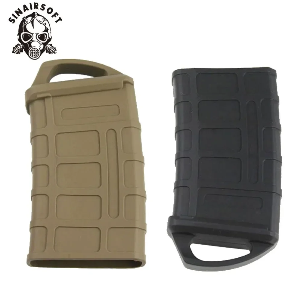 M4/M16 Tactical Quick Magazine Rubber Holster 5.56 Mags Rubber Pouch Sleeve Rubber Slip Cover Tactical Hunting Accessories