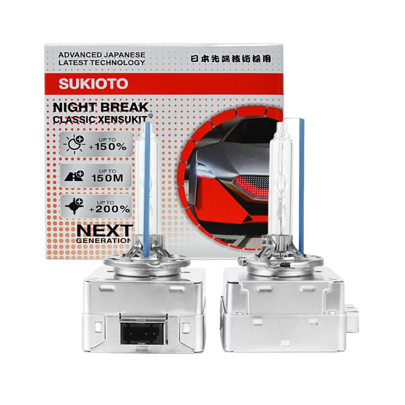 

2 шт. SUKIOTO 35 Вт D1S HID ксеноновые фары 3800LM D2S D4S D3S ксеноновая лампа для фар 4300K 6000K 8000K HID ксеноновая лампа 12 В автомобильный свет