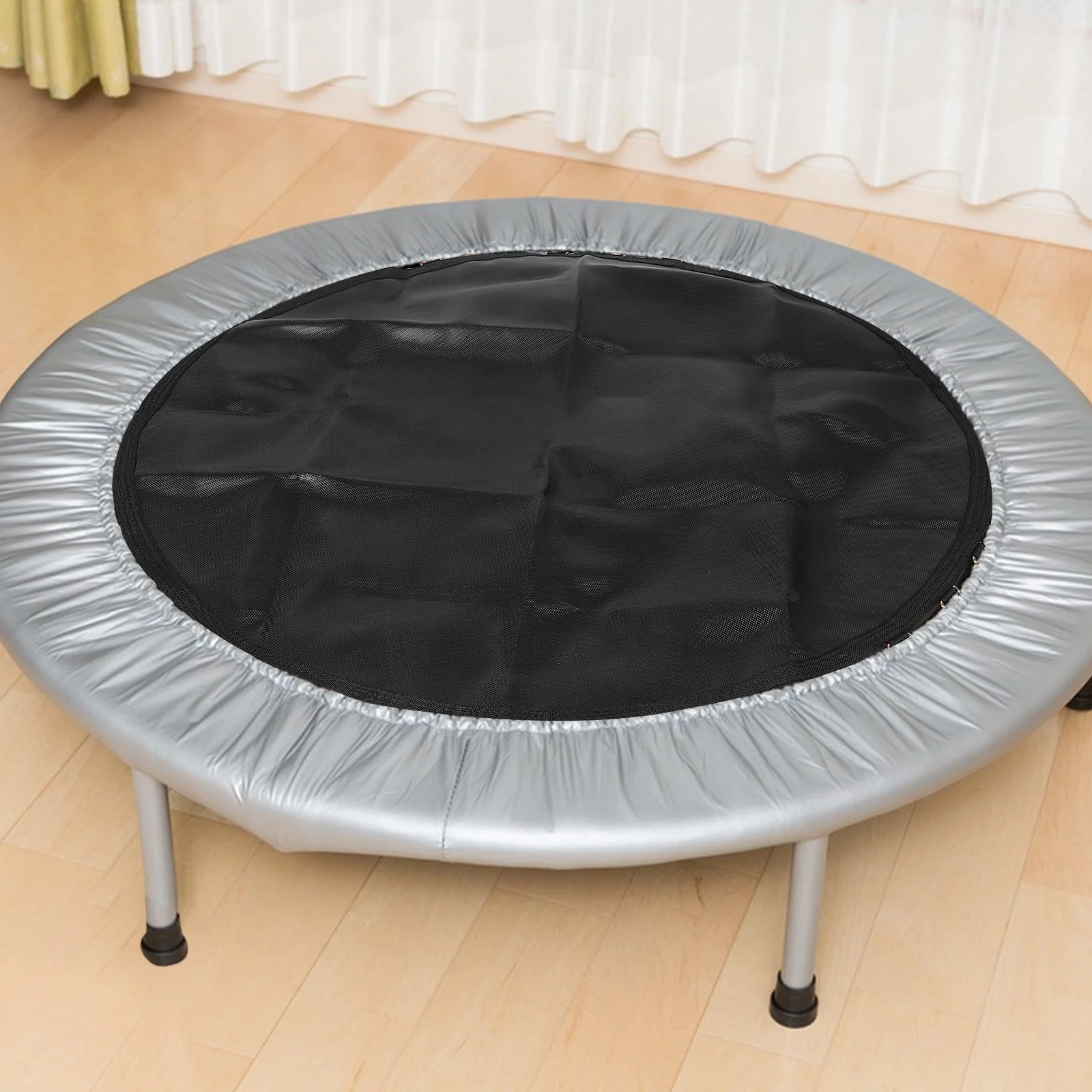 

Replacement Trampoline Mat 1.4m Round High Elastic Jumping Pad Outdoor Fitness Trampoline Mat Repair Jumping Bed Mesh Cloth