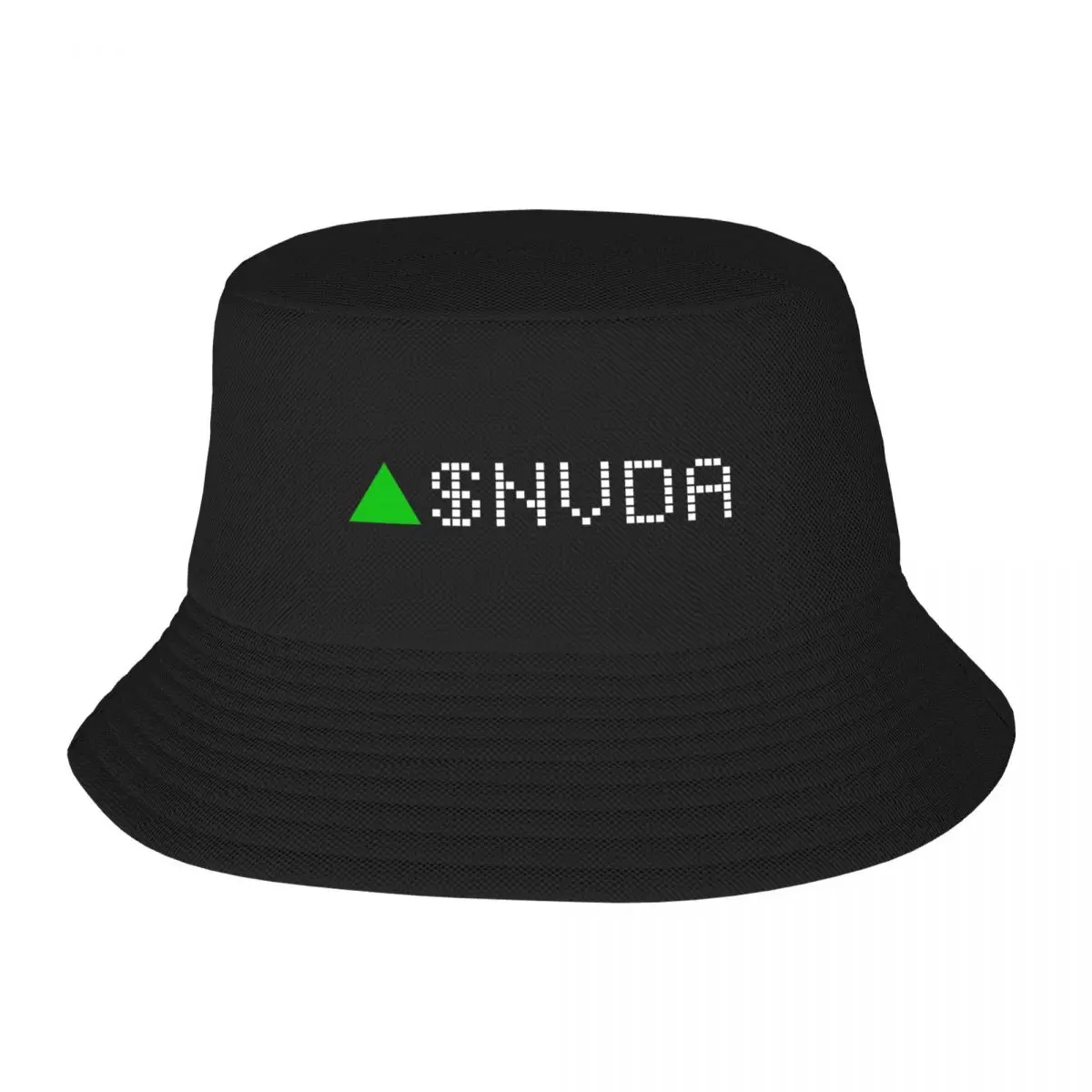 Nvidia Stock Ticker Green - White Font Bucket Hat Golf Golf Hat Women Men's