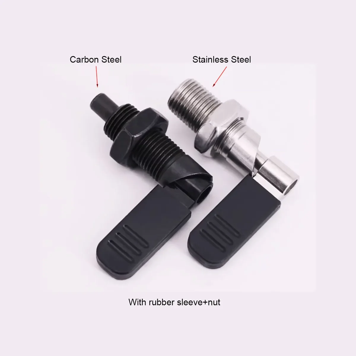 

Fine Tooth Self-Locking Indexing Pin Stop Spring Positioning Pin Stainless Steel Handle Type Knob Plunger