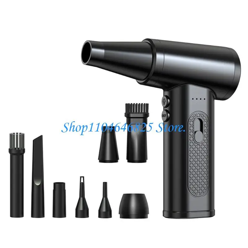 Rechargeable Electric Air Dusters With 3 Adjustable Speeds For Computer Case Keyboards Car And Electronics Maintenance