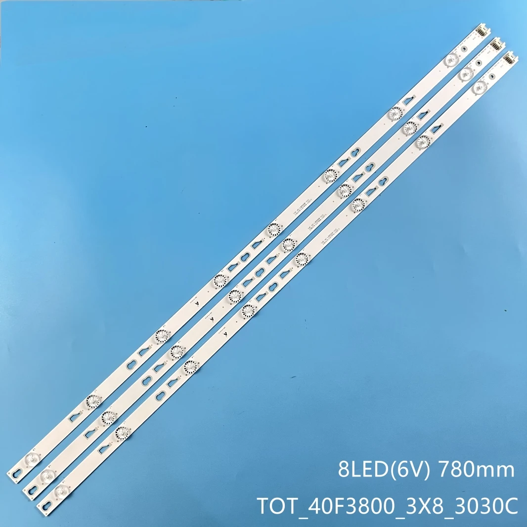 LED bar for 40FA3203 40FD2700 40FS3750 40FS3800 40FS3850 L40F3301B L40F3303B L40F3301B Thomson 40FA5405 TOT_40F3800_3X8