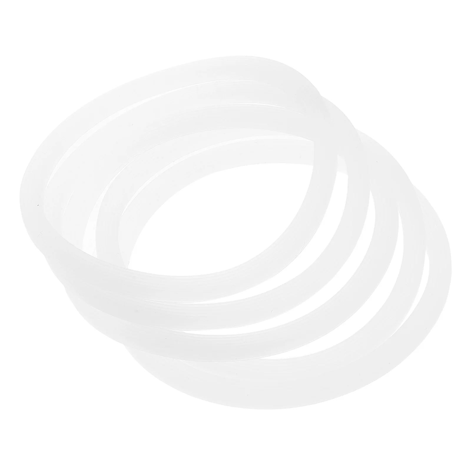 

5 pcs Silicone Sealing Ring Set For 24-40Oz Water Bottles Leak-Proof Replacement Gaskets Reusable Round Seal Rings For Flask