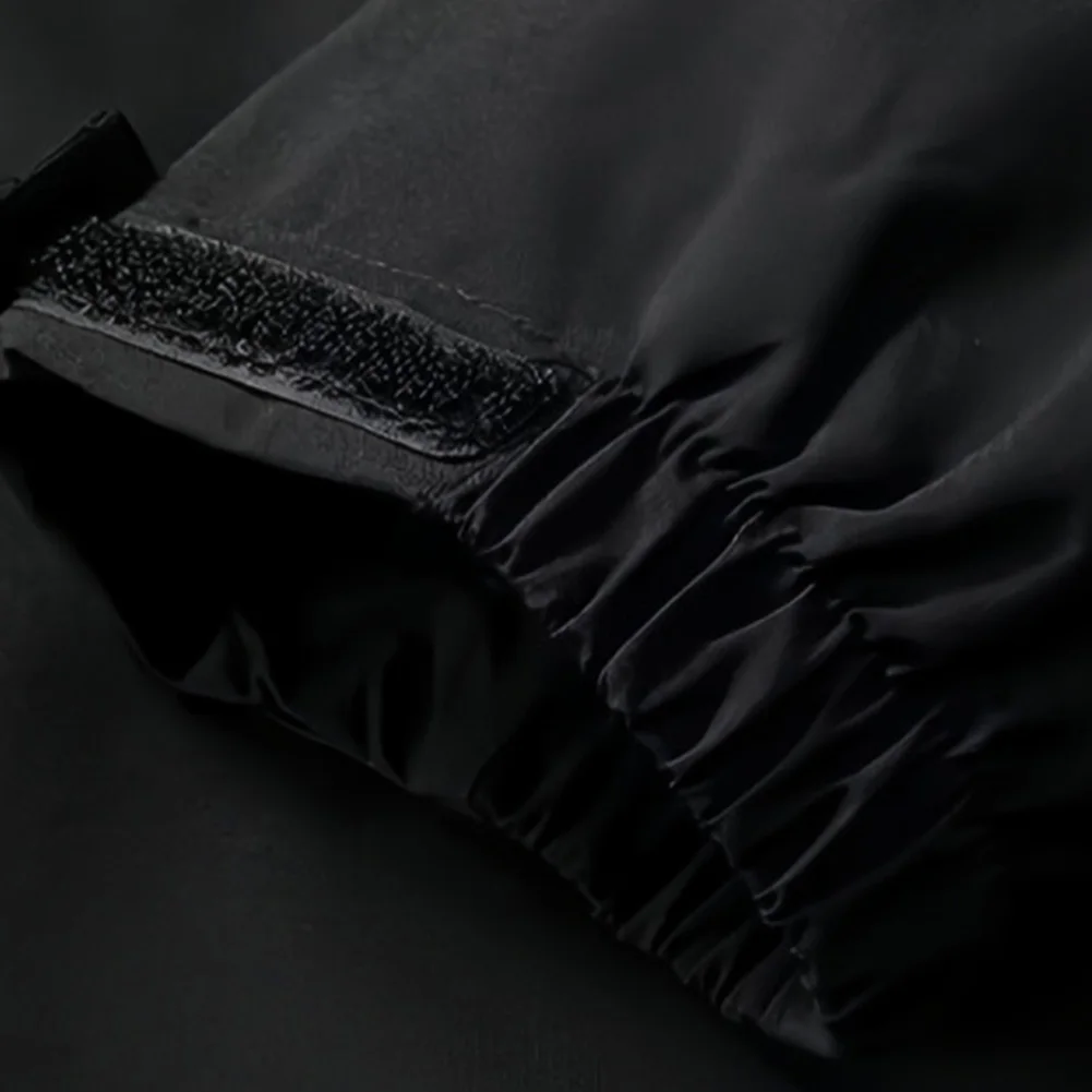 

Водонепроницаемая ветрозащитная мужская куртка с вырезом с капюшоном и длинными рукавами, повседневное спортивное пальто для работы и использования на открытом воздухе