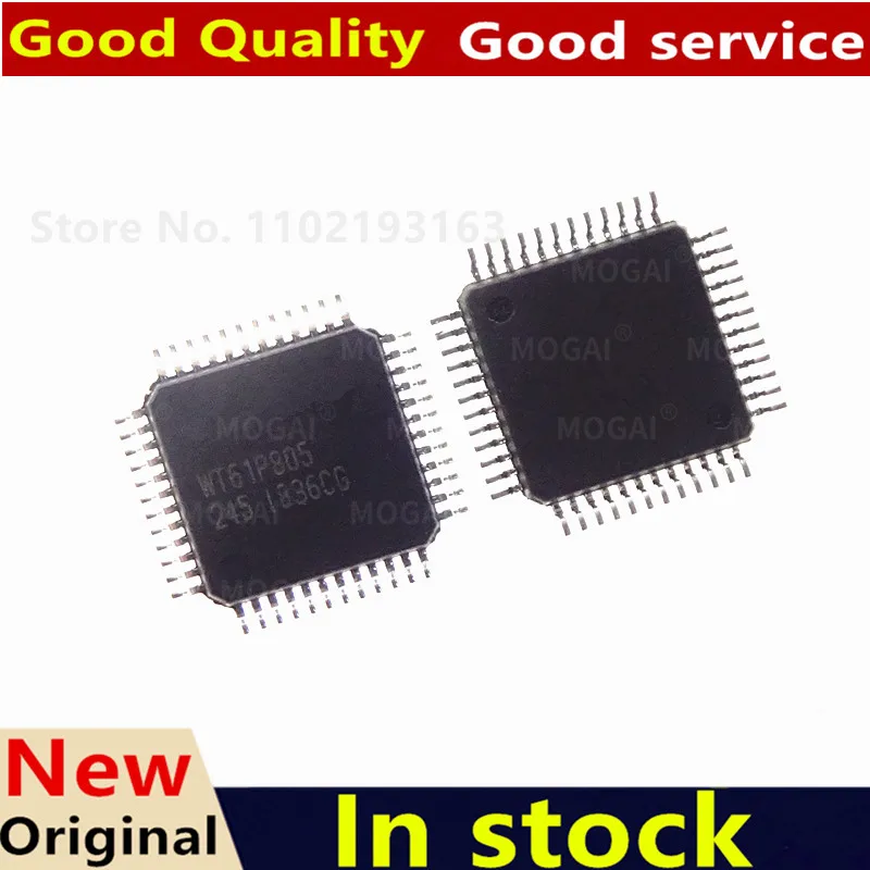 (1piece)100% New WT61P8 WT61P802 WT61P805 WT61P807 QFP-48 Chipset