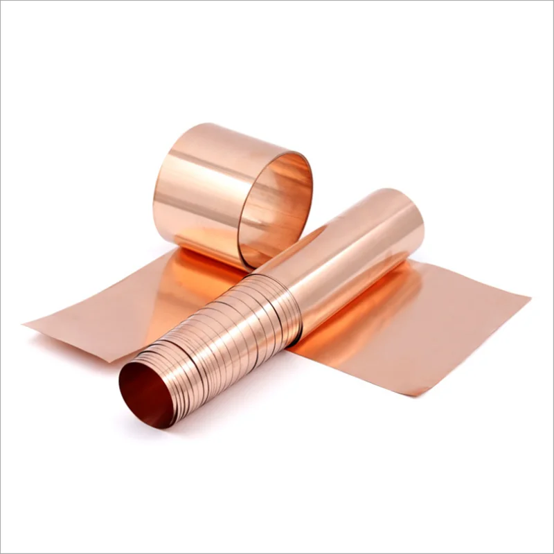 Fita de cobre do bronze do fósforo da lata para o processamento do corte do laser tira de cobre 0.2mm - 0.5mm fosforoso de 10m c5191