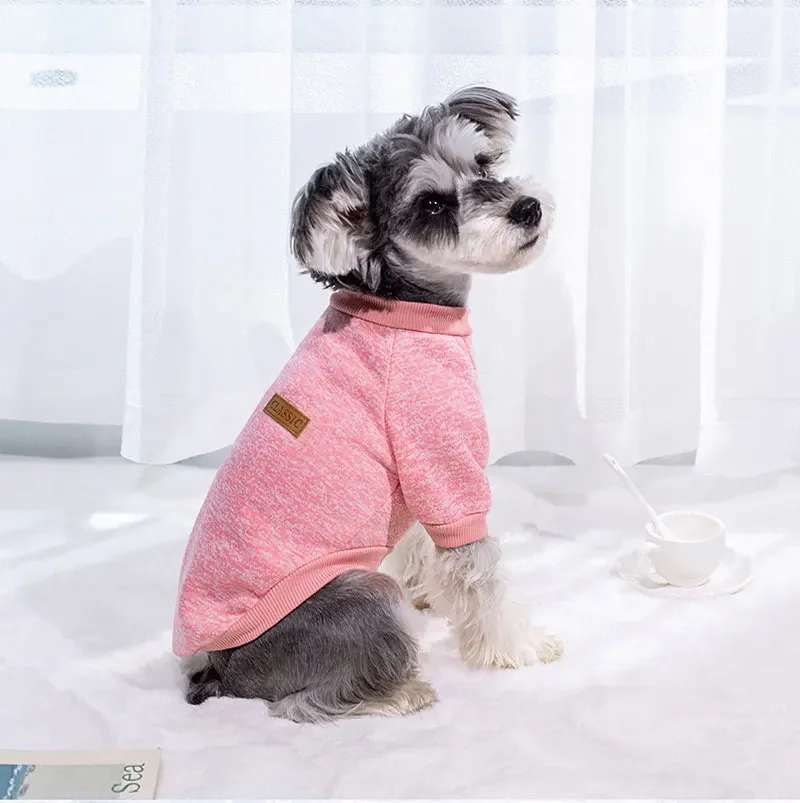 Welpen- und Katzenjacke, warme Winterkleidung für kleine Hunde, klassischer Haustierpullover, Kleidung, Sweatshirts, lässige Haustierkostüme – Detail 10