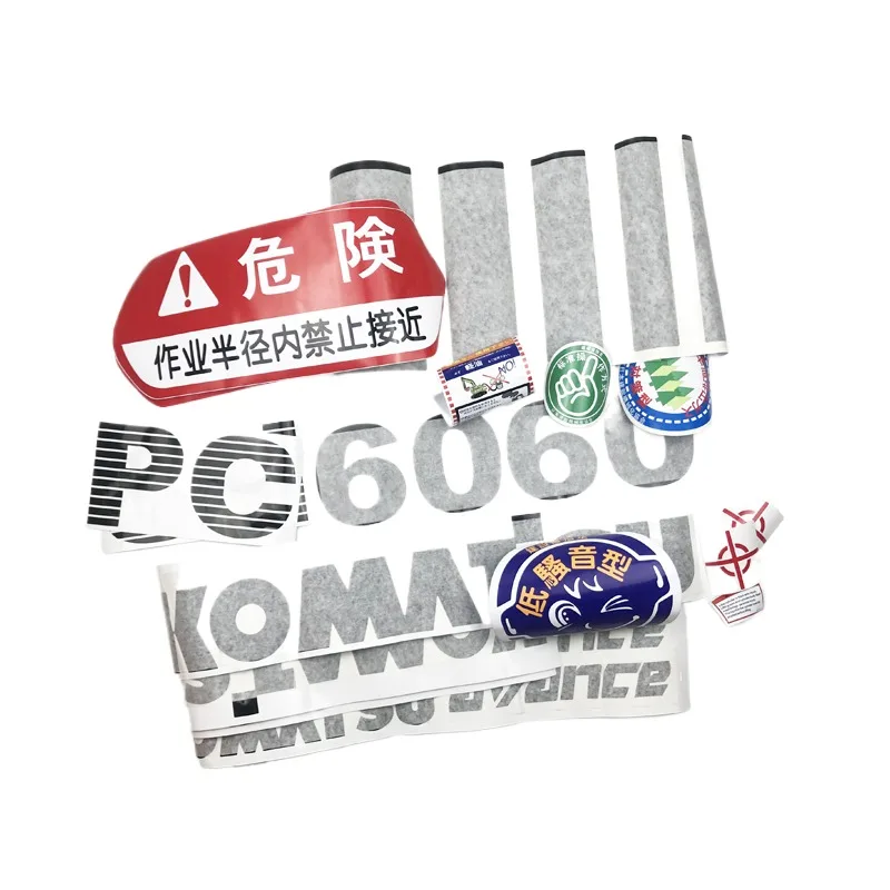 

Автомобильные наклейки для Komatsu PC60 70 90/220/240/200/210/270-8 7, запчасти для экскаватора