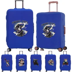 Luggage Cover Travel Suitcase Protective Cover for Trunk Case 18 '' -28 '' Foldable Elastic Suitcase Cover Samurai Pattern