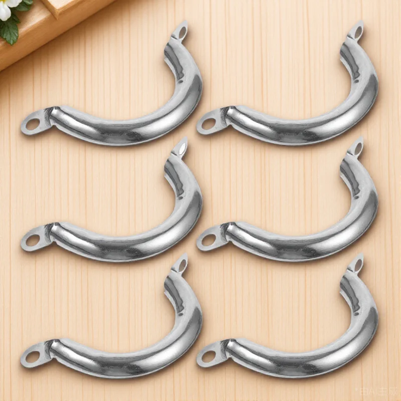 

6Pcs Replacement Pot Lid Handle Compact Sturdy Anti-Scald Heat-Resisting Grip for Household Pot Supplies Small Lid Handle