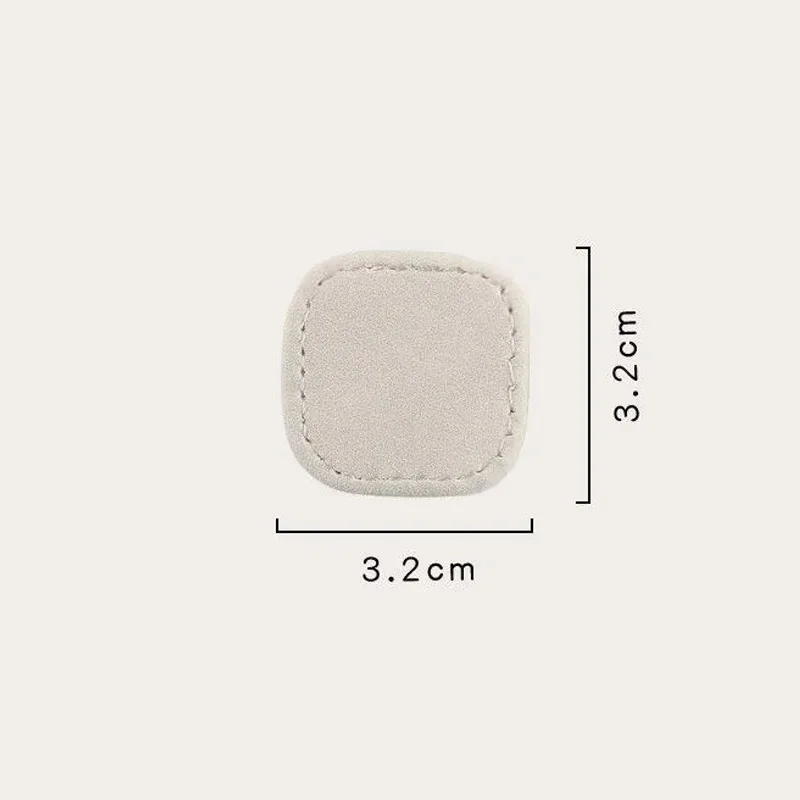 For Audi RS Sline A3 A4 B9 A6 Q8 SQ8 E-tron C8 A7 S7 A8 D5 S8 Q7 Q5 S4 Suede Car Magnetic Seat Belt Holder Seat Belt Fixing Clip view 6