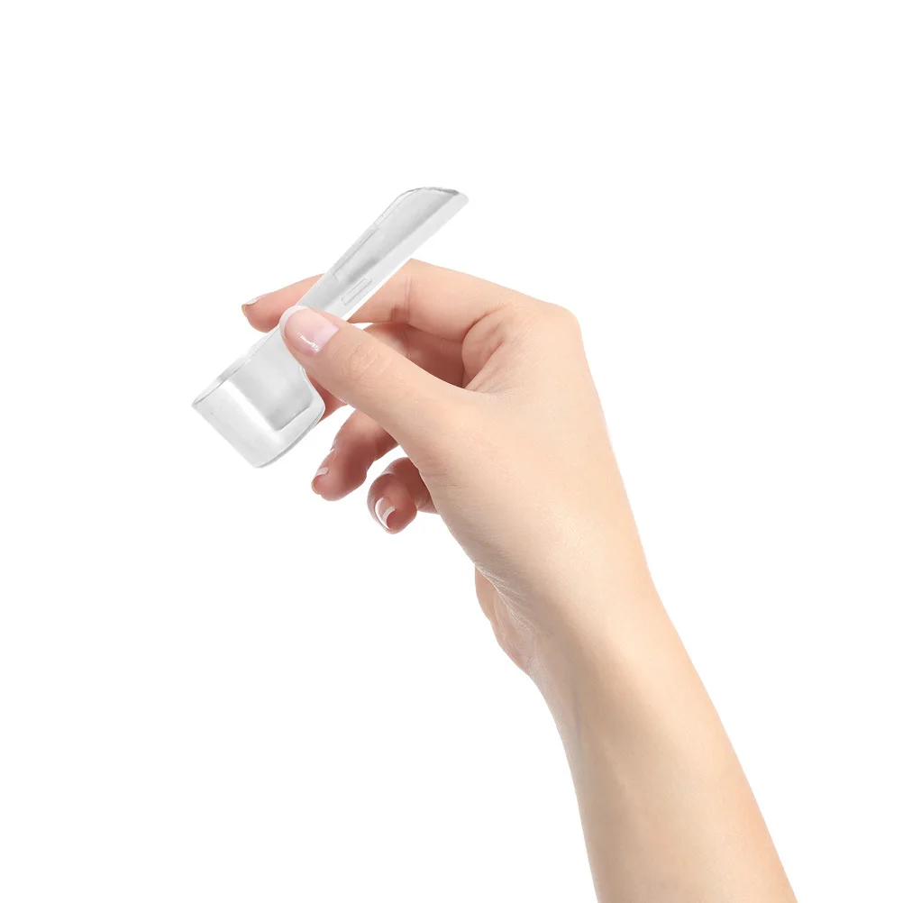 

6Pcs Toothbrush Head Covers Clear Plastic Travel Protection Case Reusable Brush Head Dust Cap Fits Most Electric Toothbrushes