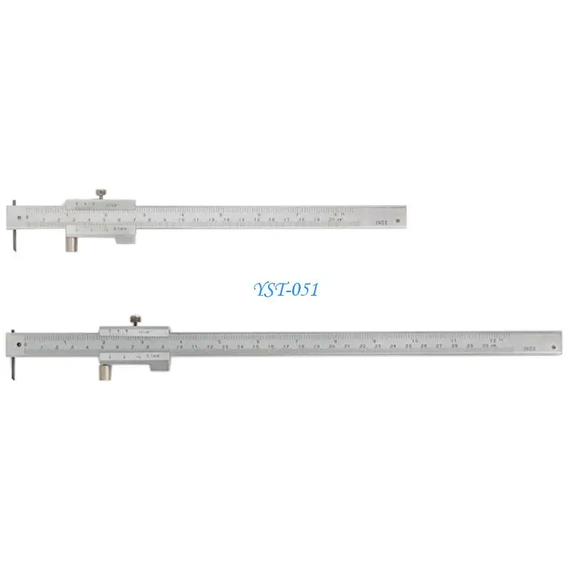 

E15A 200/300mm Stainless Steel Vernier Caliper Including Inch and MM Double Scale Marking For Precise Dimensioning