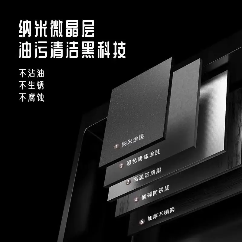 حوض المطبخ حوض مزدوج أسود نانو 304 غسالة أطباق سميكة من الفولاذ المقاوم للصدأ خضروات منزلية