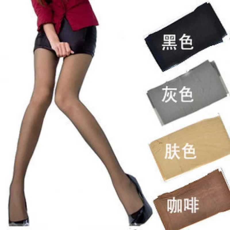 บางทิ้งมือฉีกขาดไนลอน Pantyhose เลกกิ้งเซ็กซี่ผ้าไหมสีดําผ้าไหมสีขาว Pantyhose