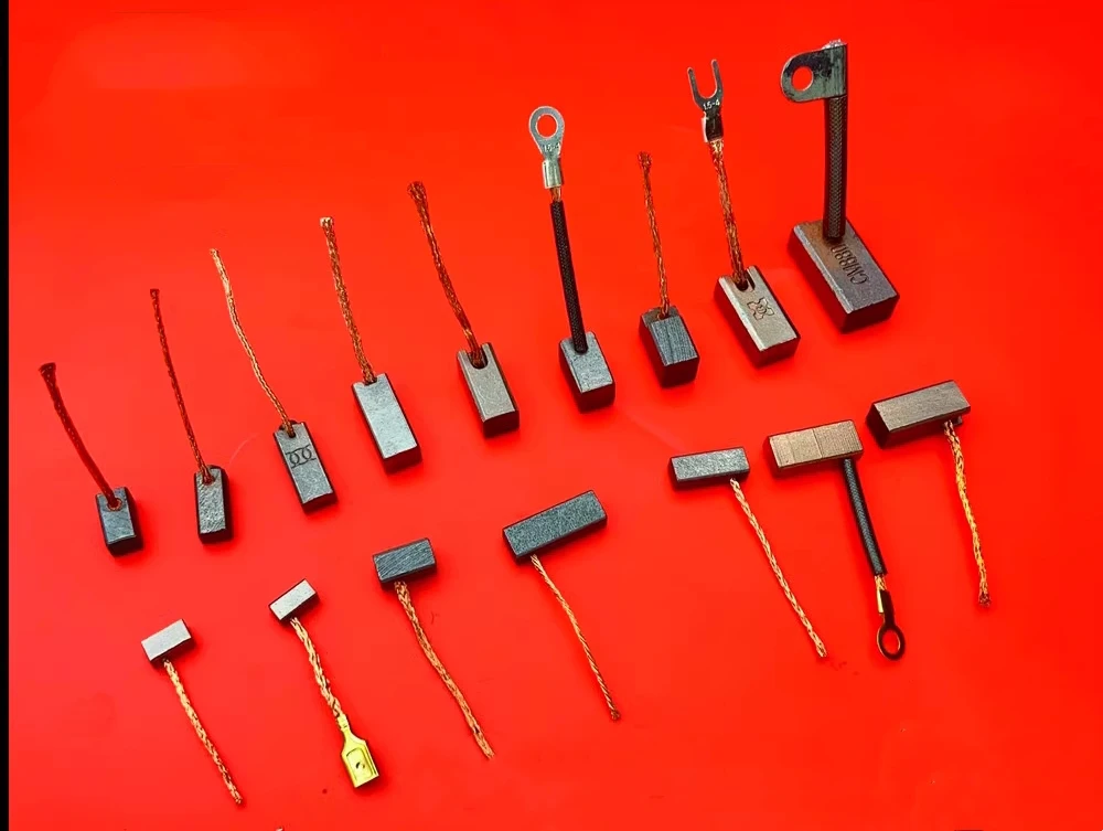 Mikro silnik wycieraczek samochodowych szczotka miedziana szczotka węglowa 2.5x3x4x5x6x6.3x7x8x9x10x12x12.5x14x15x16x17x18x 19x20x25mm